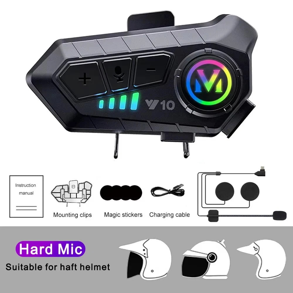 Intercomunicadores Bluetooth para casco de moto