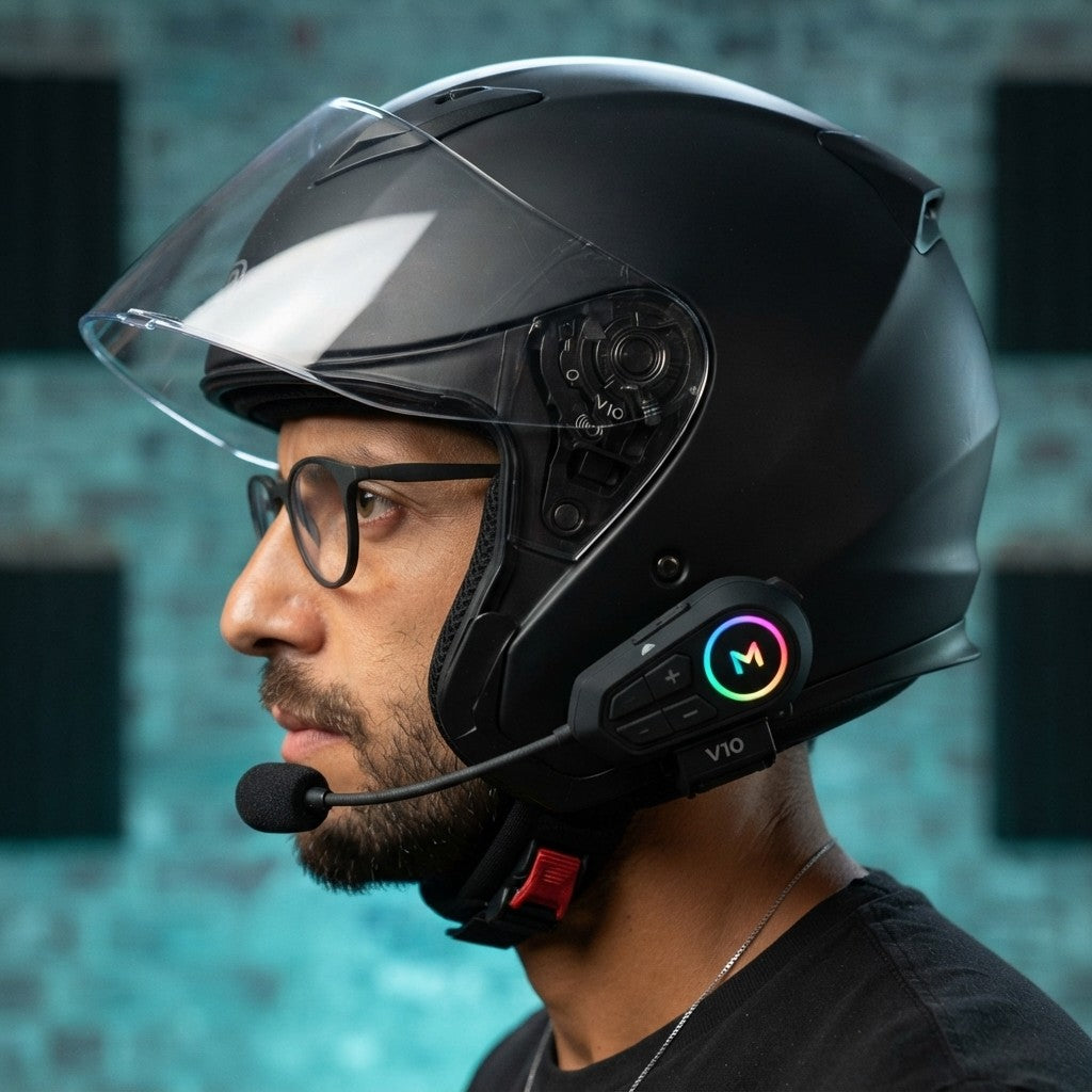 Intercomunicadores Bluetooth para casco de moto